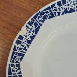 Set of Moselle earthenware plates
