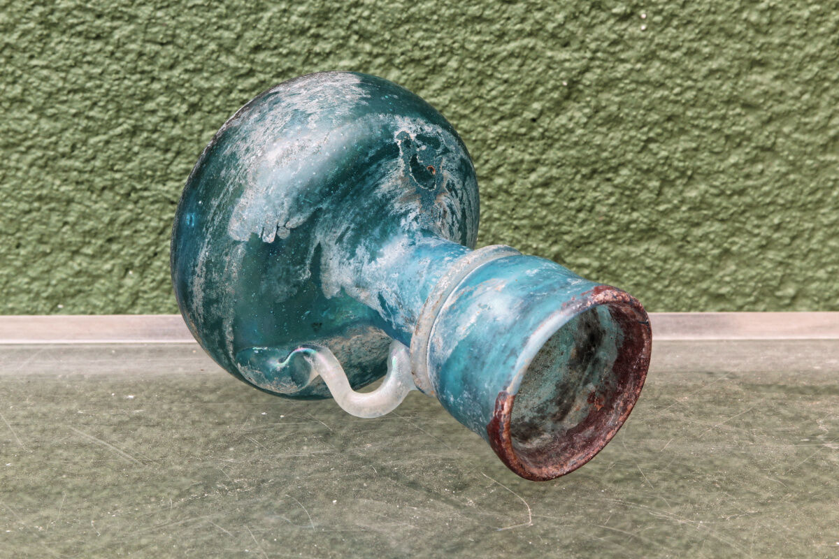 Murano glass vase