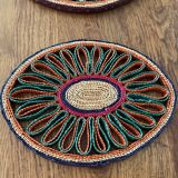 2 underside of flat vintage.oval shape