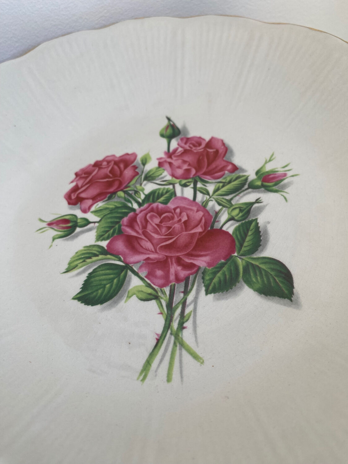 5 Hollow porcelain plates