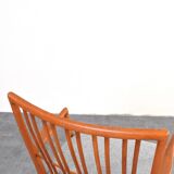 Oak ML33 Rocking Chair by Hans J. Wegner for A/S Mikael Laursen, 1950s