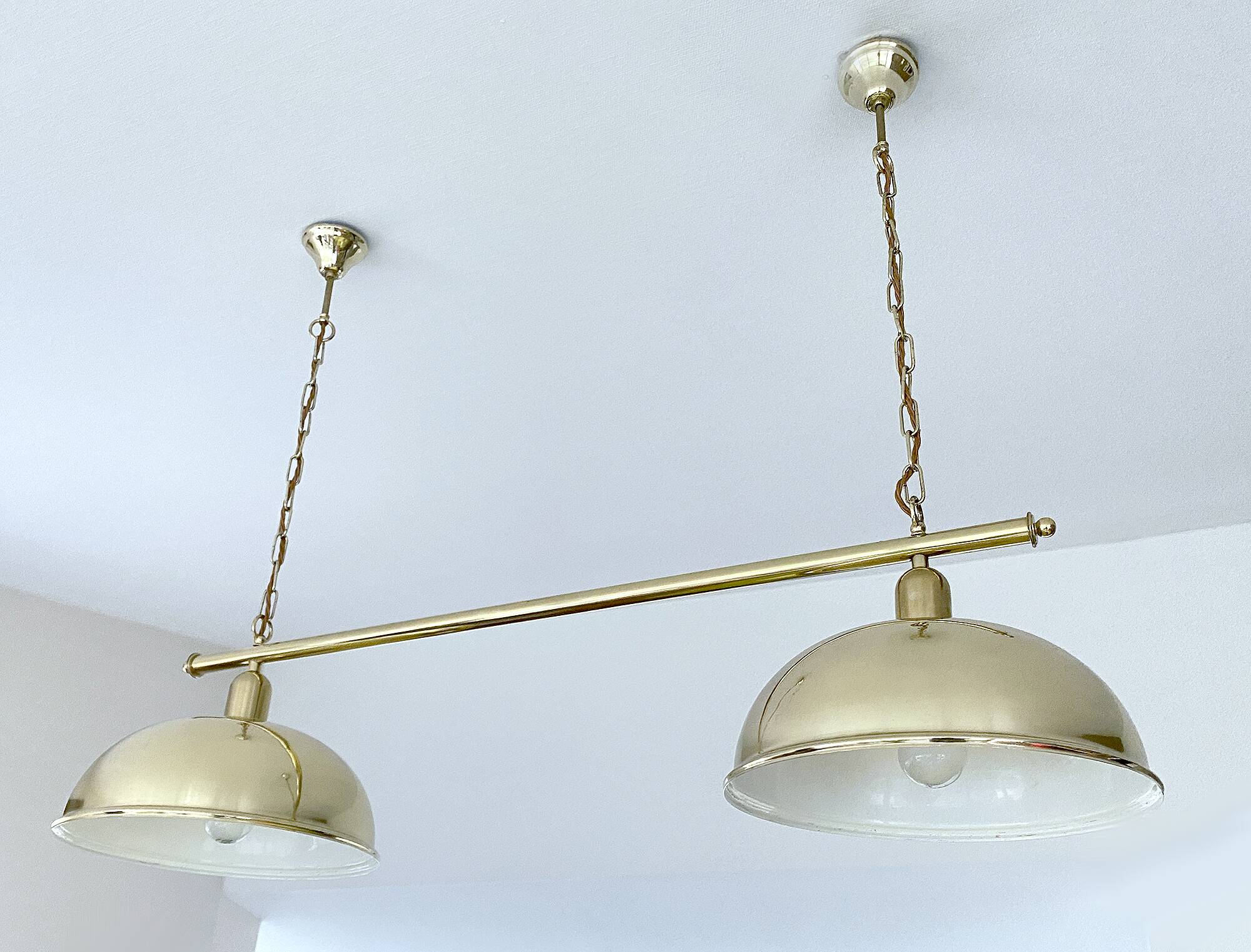 Very Large Vintage Pendant Light