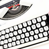 Typewriter hermes baby revised beige ribbon