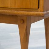 Two-door walnut chest of drawers/sideboard, 1960s
