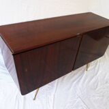 Chest of 2 doors with brass legs