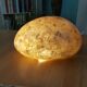 70s resin pebble lamp