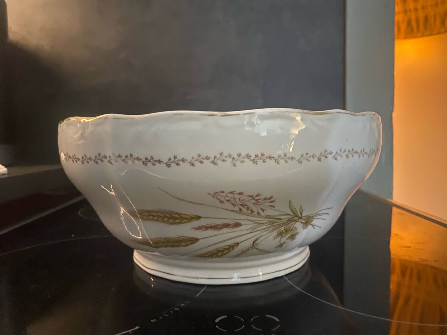 Fine porcelain salad bowl