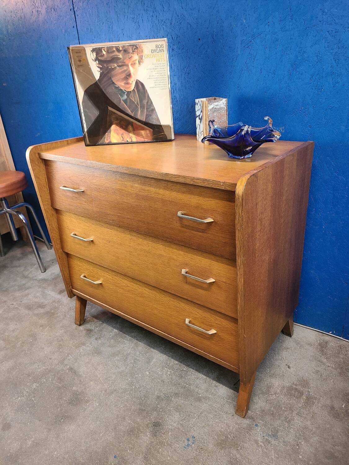 Vintage Scandinavian style chest of drawers. 60s