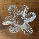 Elegant crystal trinket dish from the 60s
