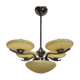 Art Deco Chandelier, Czechoslovakia, 1930s