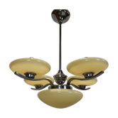 Lustre Art Déco, Tchécoslovaquie, années 1930