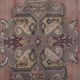 Vintage Turkish hallway rug 85x668 cm