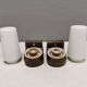 Ceramic bathroom lamp designed by Sigvard Bernadotte for IFÖ Sweden.