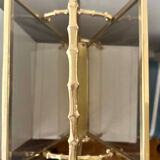 Gold-plated brass magazine rack Maison Baguès