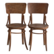 Pair of antique bentwood chairs in Thonet style – Central Europe, circa 1920