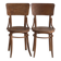 Pair of antique bentwood chairs in Thonet style – Central Europe, circa 1920