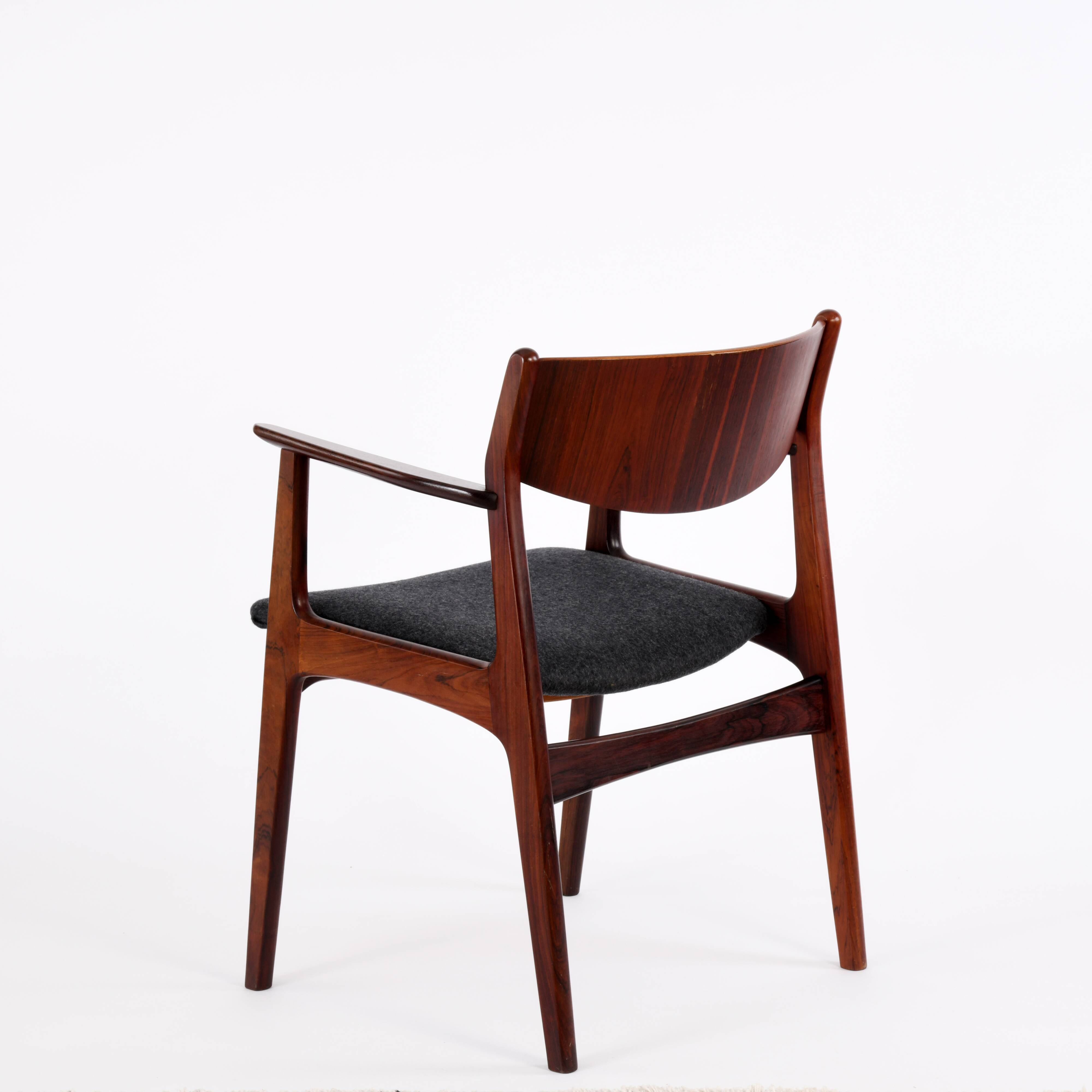 Danish rosewood armchair