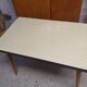 Dining table kitchen formica compass legs 50 60