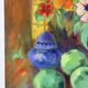 Perfume of Apples, oil on canvas signed