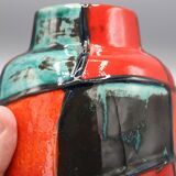 Old german vase vintage design west germany keramik harlekin 60's