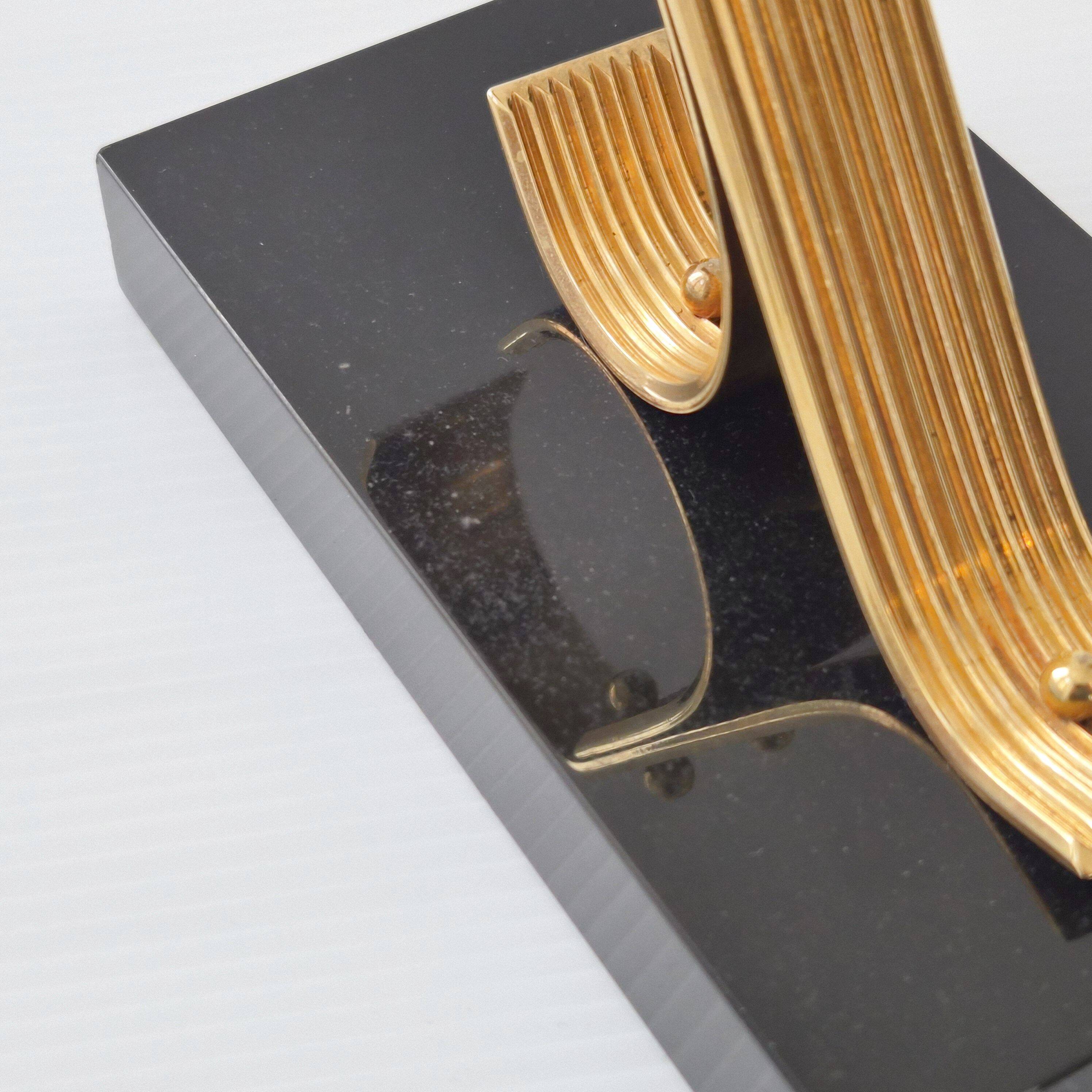 Pair of Vintage 1960s Gold Starry Bookends