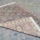 Turkish vintage handmade oriental rug Caesarea 3 x 2 m