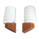 Wall lamps teak - model Philips 60 years