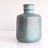 Mid-century Scandinavian modern art design pottery vase by Mari Simmulson for Upsala Ekeby, Sweden, 1970s
