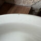 Large earthenware salad bowl