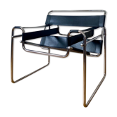 Wassily armchair by Marcel Breuer Habitat 1980 edition