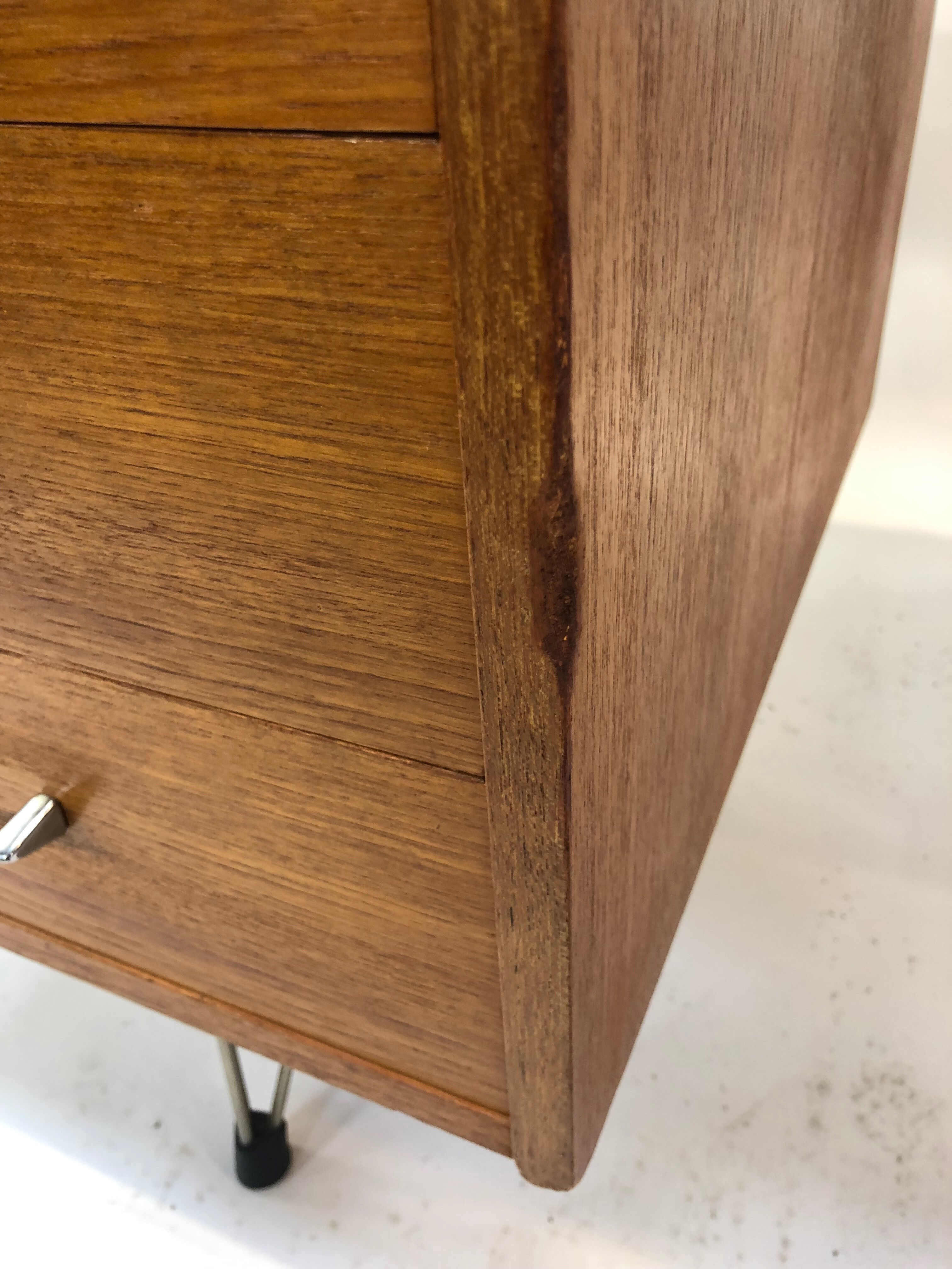Designer Vintage Pastoe Cees Braakman desk of the 50s teak