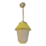 Suspension opaline jaune, 1950