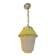 Yellow opaline pendant light, 1950