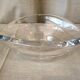 Empty pocket or ashtray crystal art glassmaker st louis in the shape of an eye