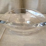 Vide poche ou cendrier cristal art verrier st louis en forme d'oeil