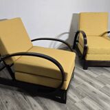Fauteuils Art Déco par Jindrich Halabala, lot de 2