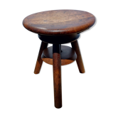 Wooden screw stool