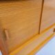 Vintage oak storage bookshelf from the 1960s.