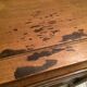 Console type wooden antique Walnut