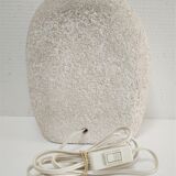 Lamp stone carved design 70s