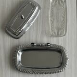 stainless steel butter dish