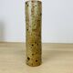 Vintage stoneware roll vase