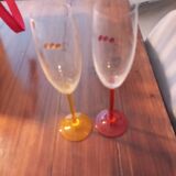 Champagne flutes from the year 2000