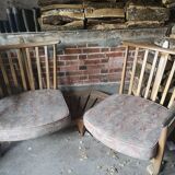 Guillerme and Chambron fan bench