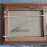 Still Life - bouquet of roses – oil on canvas framed by Pilar Benlloch