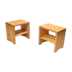 lot de 2 tabourets pour