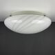 Large Murano glass ceiling lamp with classic whirlpool design, Italy, 1970s.
