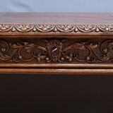 Oak desk, Neo-Gothic style – Late 19th century