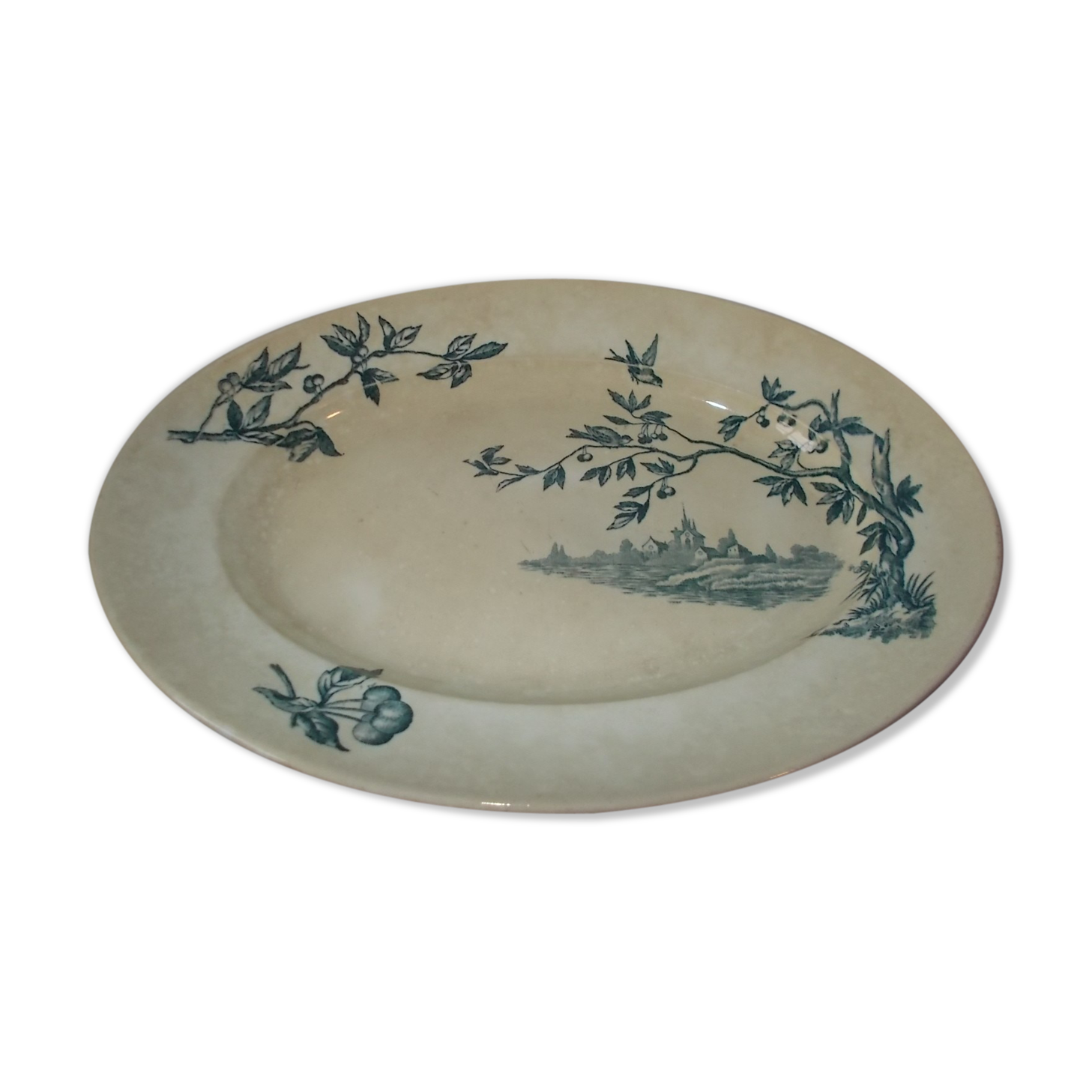 Oval iron earth plate model Maurice