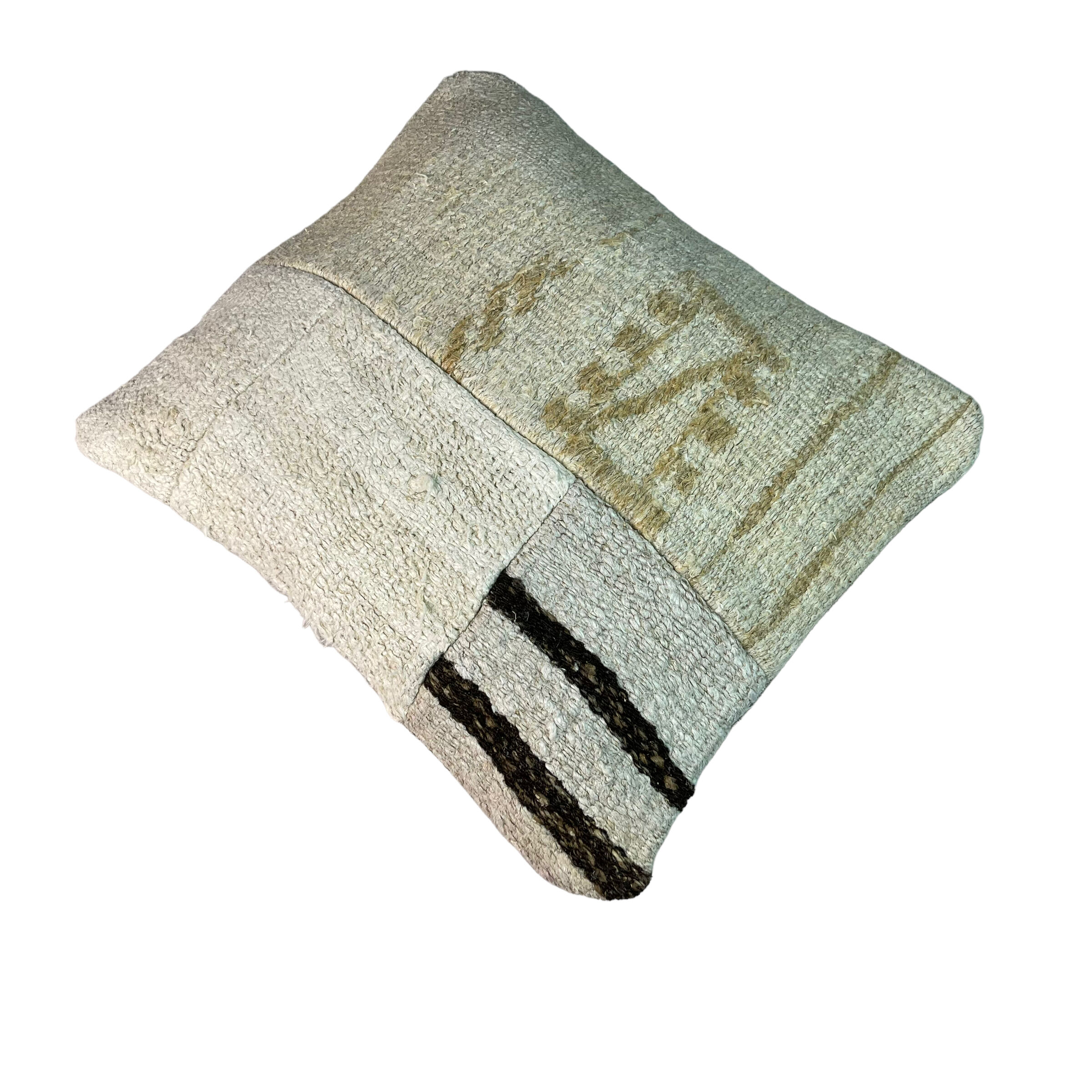 Housse de coussin kilim turc vintage 40 x 40 cm